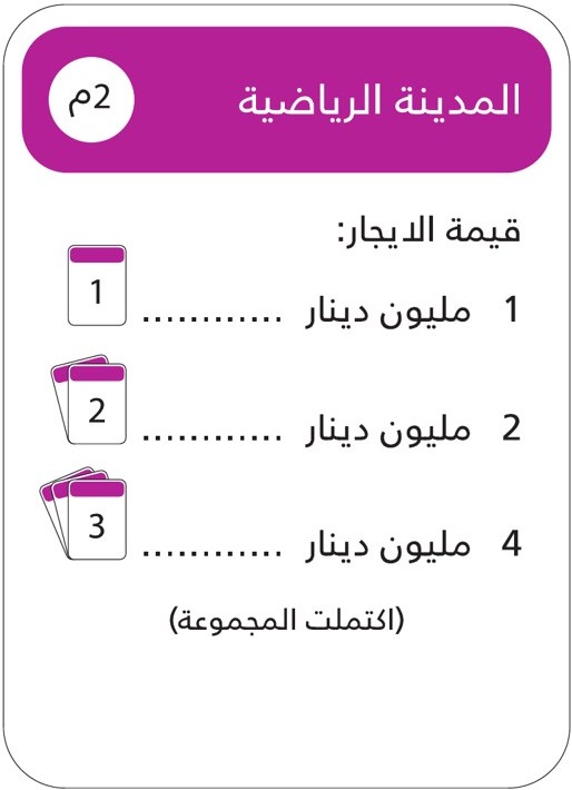 كرت حي المدينة الرياضية — عمان ديل